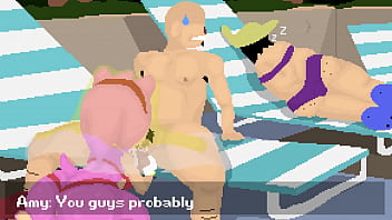Preview 2 of Hidi Xxc - Amy has Sex with a guy at the pool