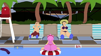 Preview 1 of Hidi Xxc - Amy has Sex with a guy at the pool