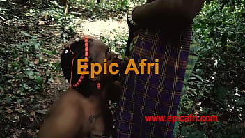 Preview 2 of Naye Xxx Andan - Horny slutty ebony seduced me on the way to the village stream (Trailer)