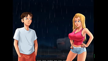 Preview 3 of Indain Bridge - Summertime Saga ep 81 - Estava pegando a Roxxy e o Ex namorado dela viu