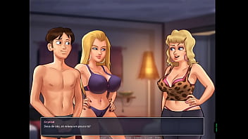 Preview 4 of Indain Bridge - Summertime Saga ep 81 - Estava pegando a Roxxy e o Ex namorado dela viu