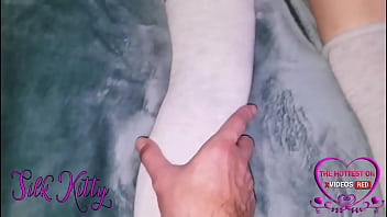Preview 1 of Lesbian Ci A - POV creampie for tight pussy in lazy doggy