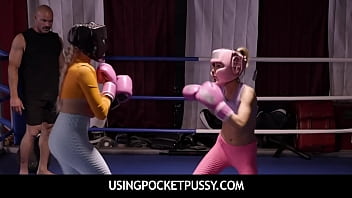Preview 3 of Xnxx Alia Buta - UsingPocketPussy - FreeUse Girls Fucked By Coach While Boxing - Summer Vixen,  Gia Dibella