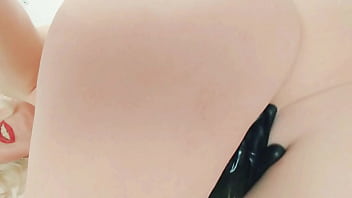Preview 1 of Old Mom Porn Bobs Fet Bra - free video - hot FaceSitting clip from Arya Grander - facesit FemDom with latex gloves