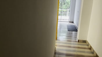 Preview 1 of Brother Ducked Her Sister - Someone spied on me while I&#039_m masturbating in the morning on my room