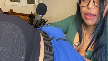 Preview 1 of Sxxx Bidos - ASMR BLOWJOB WITH HORNY COLOMBIAN STEPMOM UNTIL CUMSHOT IN HER MOUTH!