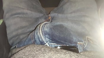 Preview 1 of Bic Creampie - Peeing in my car attempt2