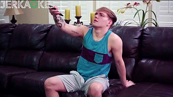Preview 1 of Tranny Shaking Orgasm - PAWG Blondie Gets Pounded