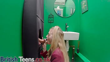 Preview 3 of Tpro Nacl - Gloryhole: Teen Sucks Cock