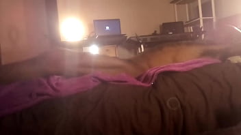 Preview 4 of Full Pakistani Xxxmovies - Slim Petite Ebony Gets Cumshot Then Interracial Granny Blowjobs