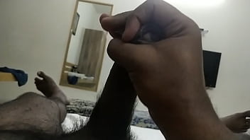 Preview 4 of Mia Khalifa Heres My Body - Telugu boy enjoying alone in Hyderabad lodge Part 3