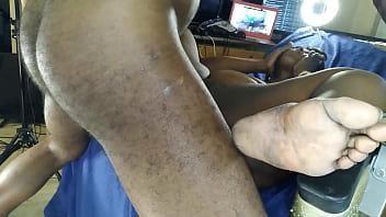 Preview 3 of Barzee Mom - Latina Granny Taking BBC And Big Booty GIlf with other But Naked Sexy African American Pussy