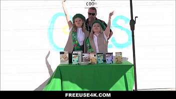 Preview 1 of Kill Me Not - FreeUse4K - Little Freeuse Blonde Teen Girl Scouts Step Daughters Let Step Dad Fuck Them While Selling Cookies - Coco Lovelock,  Haley Spades,  Jack Vegas