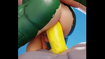 Preview 3 of Xnxx Dara - Lizard femboy rides cock