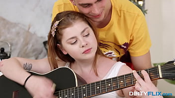 Preview 1 of A Tv3 - Dirty Flix - Teen redhead Rebeca Fox ass-to-mouth fuck