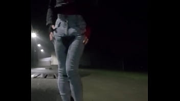 Preview 4 of Telugu Xxxsex Videos - outdoor pee in jeans