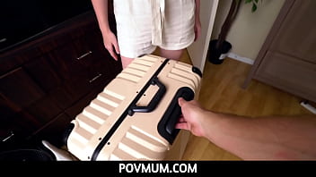 Preview 1 of Scene Mom Son Fuck - PovMum -Sydney Paige Stepmom Loves To Fuck Stepson So She Fucked her Stepson before her husband Comes
