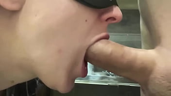 Preview 4 of Father Beautiful Daughter - Brunette blowjob