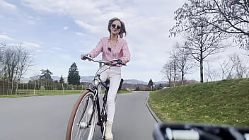 Preview 2 of Taylo Raz - Miss Daisy Diamond on Wheels,  bike vlog