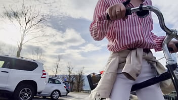 Preview 3 of Taylo Raz - Miss Daisy Diamond on Wheels,  bike vlog