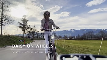 Preview 3 of Shemale Break Girl Seal - Miss Daisy Diamond on Wheels,  bike vlog
