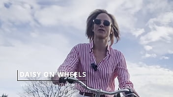 Preview 1 of Shemale Break Girl Seal - Miss Daisy Diamond on Wheels,  bike vlog