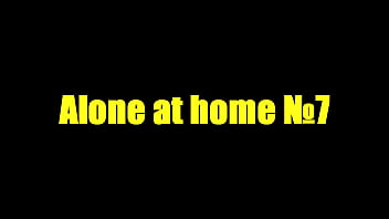 Preview 1 of Sanny Livon Xxx Video Red Sofa - Alone at home № 7