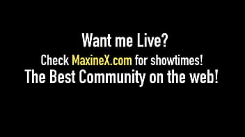 Preview 1 of Eve Jasmine - Maxine X Using Her Favorite Sex Toys To Masturbate Her Horny Pussyhole!