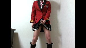 Preview 3 of Sexxy Vidos Com - 修智館学院制服女装コスプレオナニー