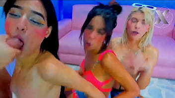 Preview 4 of School Legal - Great blowjob competition with these slutty nursing students