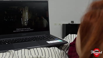 Preview 1 of Hindisexxxx Z - Amanda Borges doesn&#039_t have the patience to watch The Boys,  she prefers to suck a cock until she gets milk