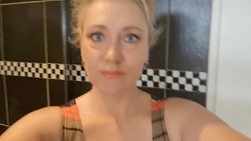 Preview 1 of Friends Hot Mom Seduction - Naughty Mature pisses for you closeup pussy view