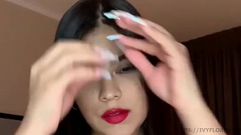 Preview 1 of Eruotec Tv - Slutty latina pussy cat purrs for you to play with her big tits - Ivy Flores Leak