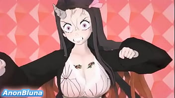 Preview 2 of Mimia Cute 3d - Demon slayer