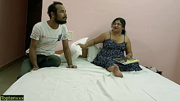 Preview 2 of Mother Sleep Son Hot - Desi Hot Rich Wife Dirty Talk and Hard Sex with Young Boy!!