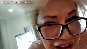 Preview 2 of Pluem Mom Xxx - A session of family therapy from a mature Russian couple... Deepthroat of the wife,  strong dick of the husband,  horseback riding and playing with pearl necklaces))
