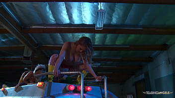 Preview 3 of Mom And Son Really Duck - Good looking chicks get their wet cunts pounded in group sex