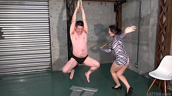 Preview 1 of Casting Brutal Rape Lesbian - Mistress Mikako and Screaming Slave