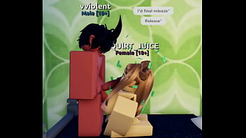 Preview 3 of Cockblock Amateur Interracial - Creamy Anal Sex Roblox Condo