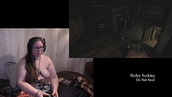 Preview 2 of Mangalore Aunty - Naked Resident Evil Village Play Through part 9