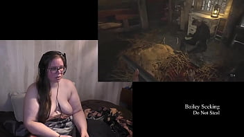 Preview 1 of Mangalore Aunty - Naked Resident Evil Village Play Through part 9