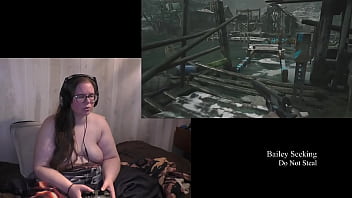 Preview 4 of Mangalore Aunty - Naked Resident Evil Village Play Through part 9