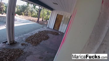 Preview 4 of Nxn Sex Video - Marica the house jacker gets some BBC from Chris Cock!