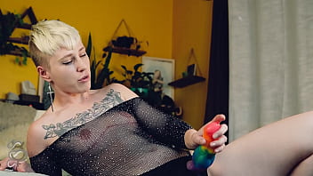 Preview 3 of Hotmomsexvideo Com - Femdom Daddy Pegs You With Her Massive Dragon Cock - POV JOI with CEI