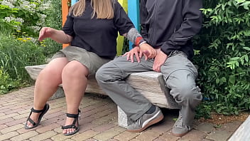 Preview 2 of Sunny Loony Com - The best way to make my son in law cum outside