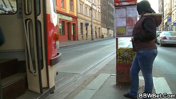Preview 1 of Sun Laune Sax - Guy picks up big booty fat girl from the street