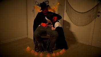 Preview 1 of Soni Liuni - Pleasuring the Pumpkin King by blowjob