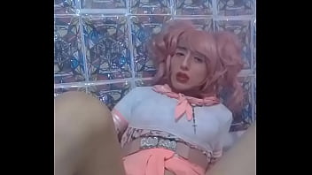Preview 4 of Hliche Mdchen Xxx - MASTURBATION SESSIONS EPISODE 2,  TOUCHING MY BIG PENIS WITH MY PINK PONYTAILS WIG , WATCH THIS VIDEO FULL LENGHT ON RED (COMMENT,  LIKE , SUBSCRIBE AND ADD ME AS A FRIEND FOR MORE PERSONALIZED VIDEOS AND REAL LIFE MEET UPS)
