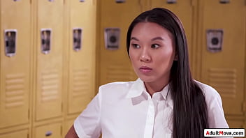 Preview 1 of Rammay Hero Hena Sex Video - AdultMovs.com - Asian coed fuck teacher for higher grade