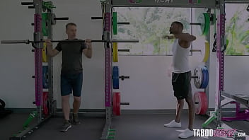 Preview 1 of She Look Old - Hot Wife Cory Chase Shared and DP&#039_d After Gym Workout - TabooHeat